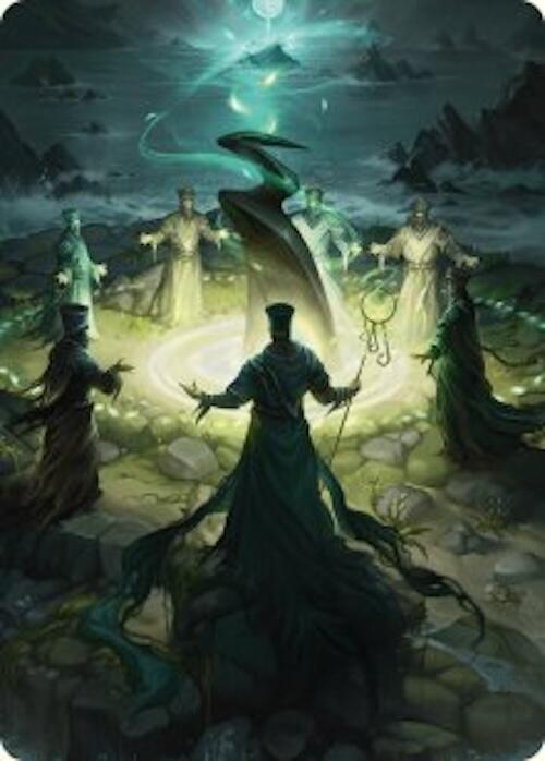 Cryptolith Rite Art Card [Innistrad Remastered Art Series] | Odin's Place