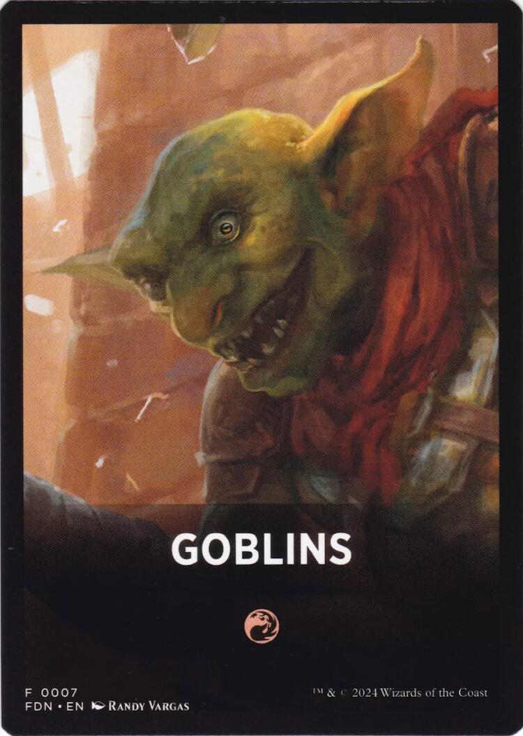 Goblins Theme Card [Foundations Tokens] | Odin's Place
