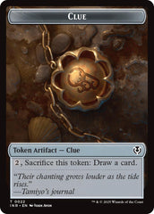 Human Soldier (0003) // Clue Double-Sided Token [Innistrad Remastered Tokens] | Odin's Place