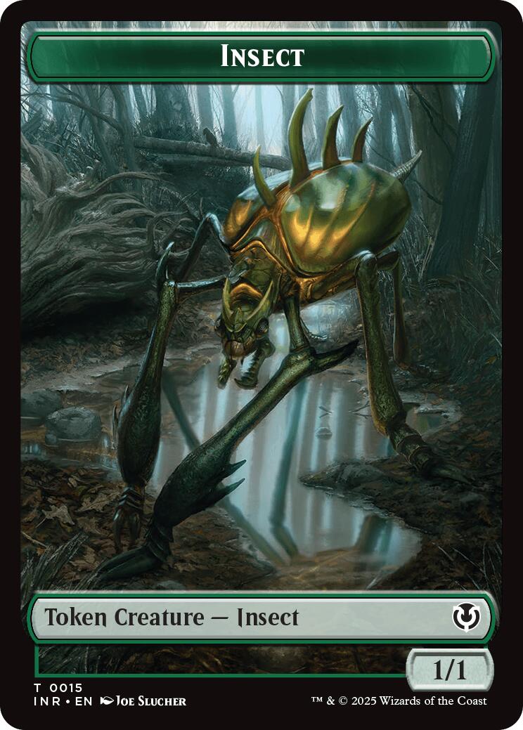 Insect // Spider Double-Sided Token [Innistrad Remastered Tokens] | Odin's Place