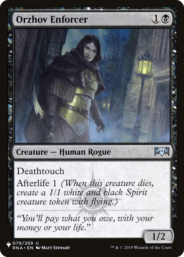 Orzhov Enforcer [The List] | Odin's Place