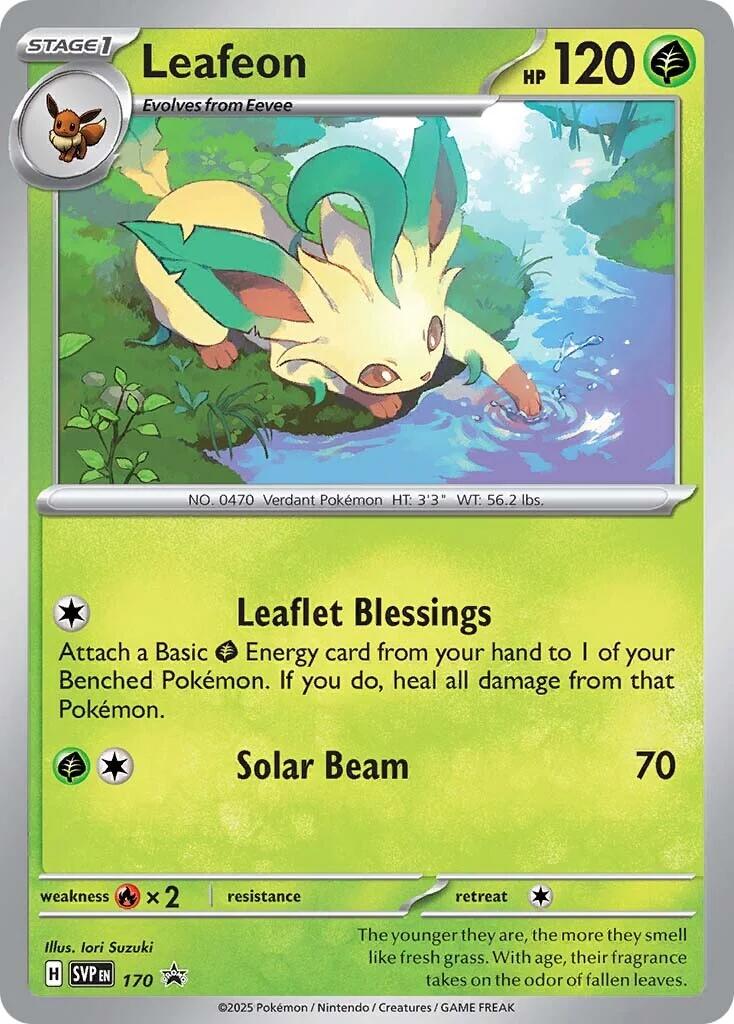 Leafeon (SVP170) [Scarlet & Violet: Black Star Promos] | Odin's Place