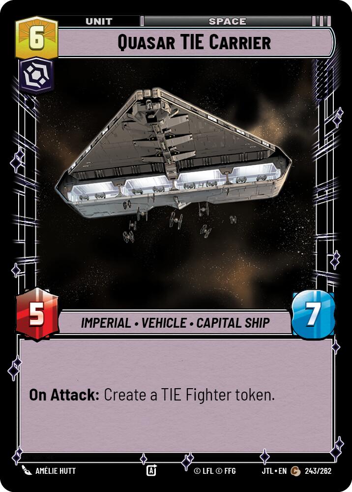 Quasar TIE Carrier (243/262) (243/257) [Jump to Lightspeed] | Odin's Place