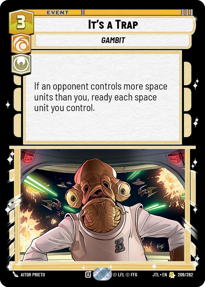 It's a Trap (209/262) (209/257) [Jump to Lightspeed] | Odin's Place