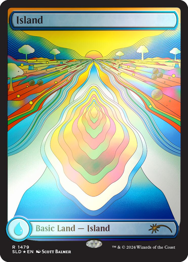 Island (1479) (Rainbow Foil) [Secret Lair Drop Series] | Odin's Place