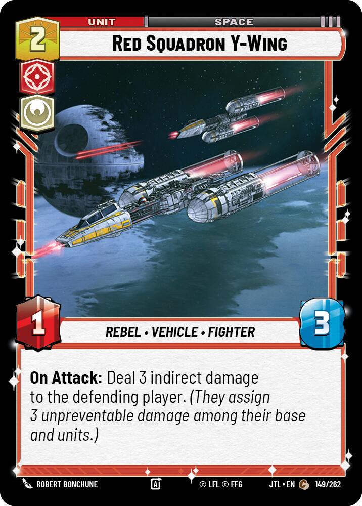Red Squadron Y-Wing (149/262) (149/257) [Jump to Lightspeed] | Odin's Place