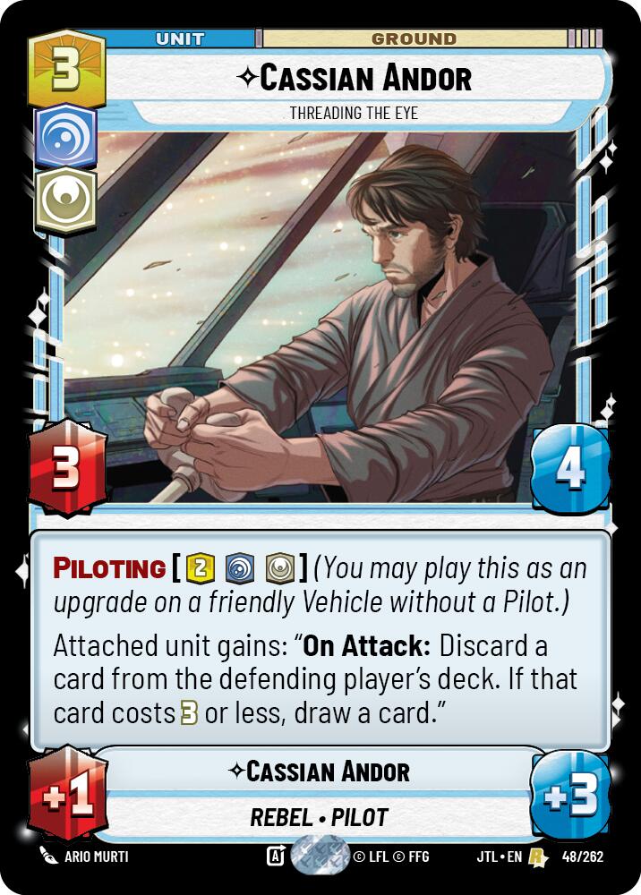 Cassian Andor - Threading the Eye (048/262) (048/257) [Jump to Lightspeed] | Odin's Place