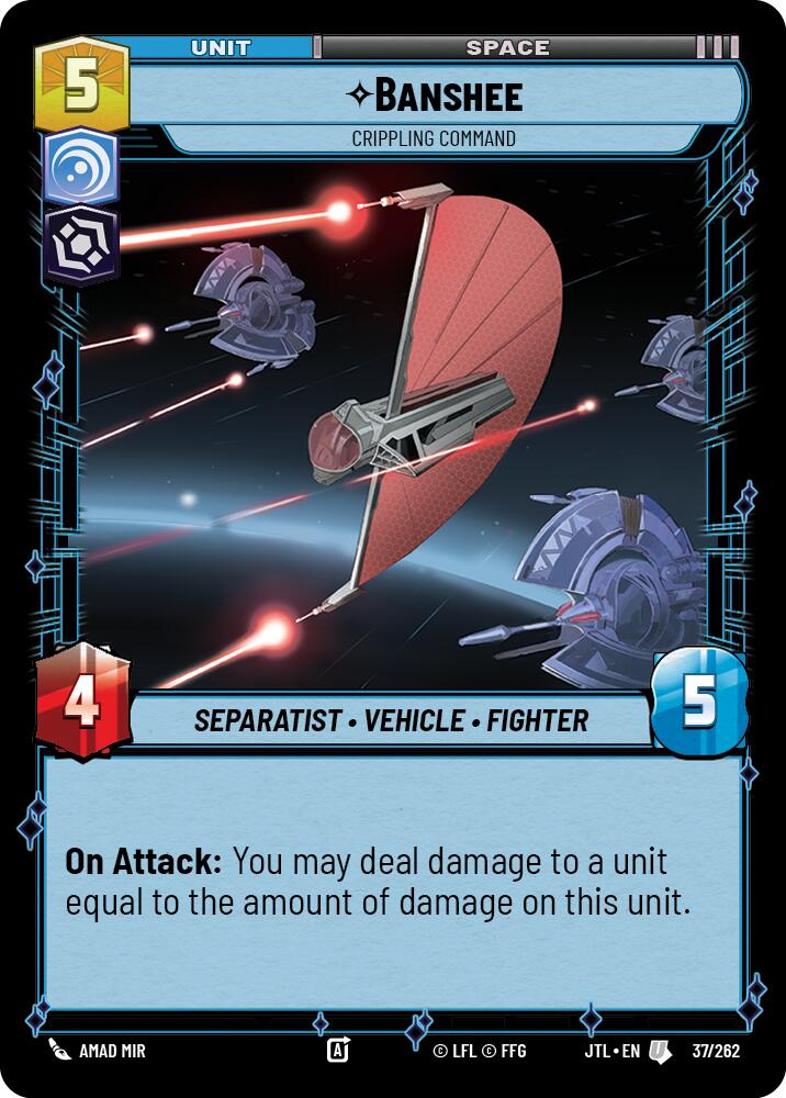 Banshee - Crippling Command (037/262) (037/257) [Jump to Lightspeed] | Odin's Place