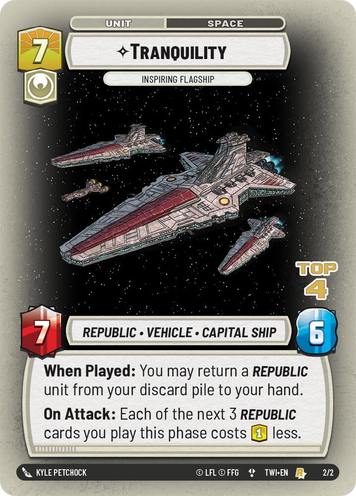 Tranquility - Inspiring Flagship (2/2) (Top 4) (2/2) [Store Showdown Promos] | Odin's Place
