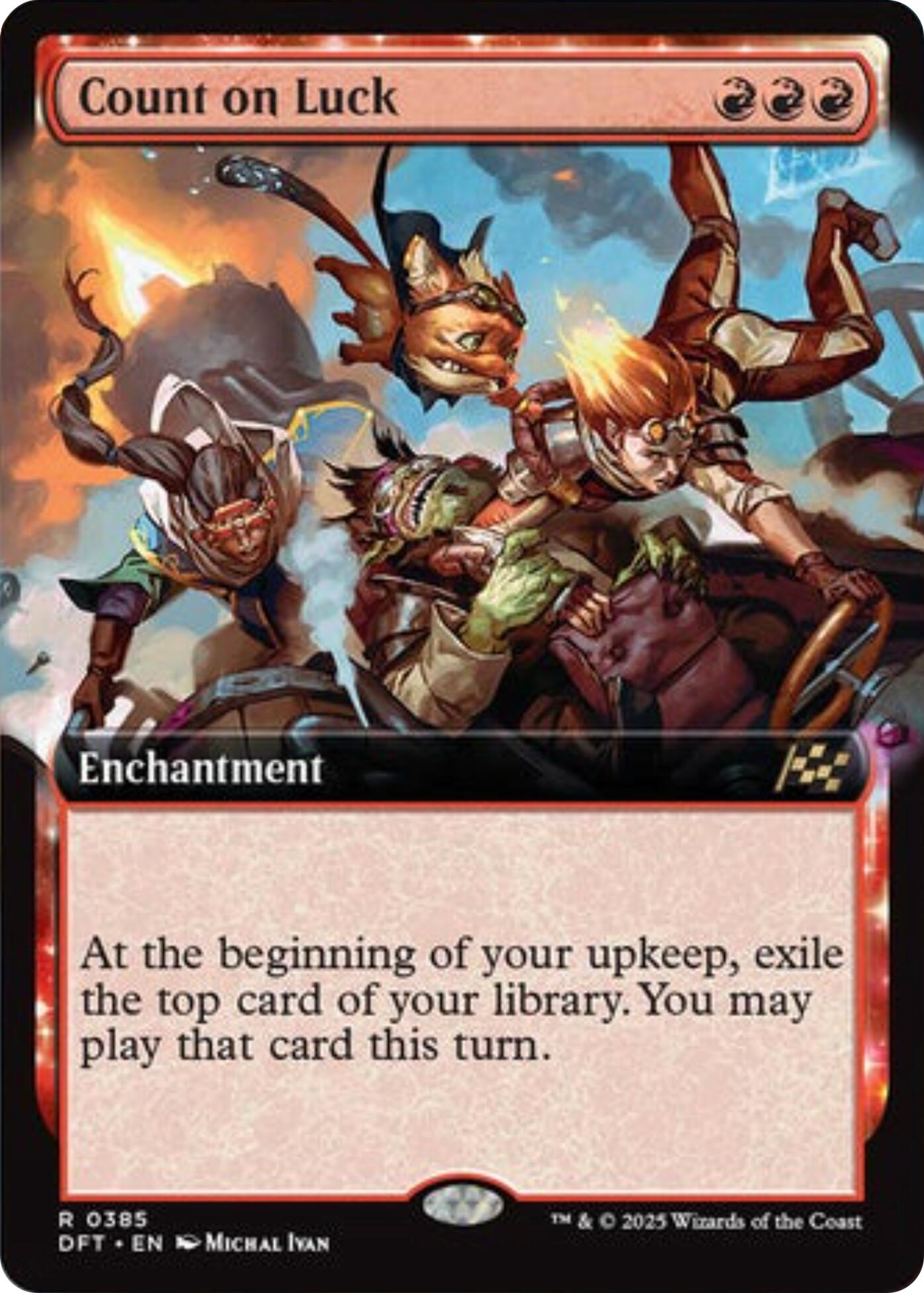 Count on Luck (Extended Art) [Aetherdrift] | Odin's Place