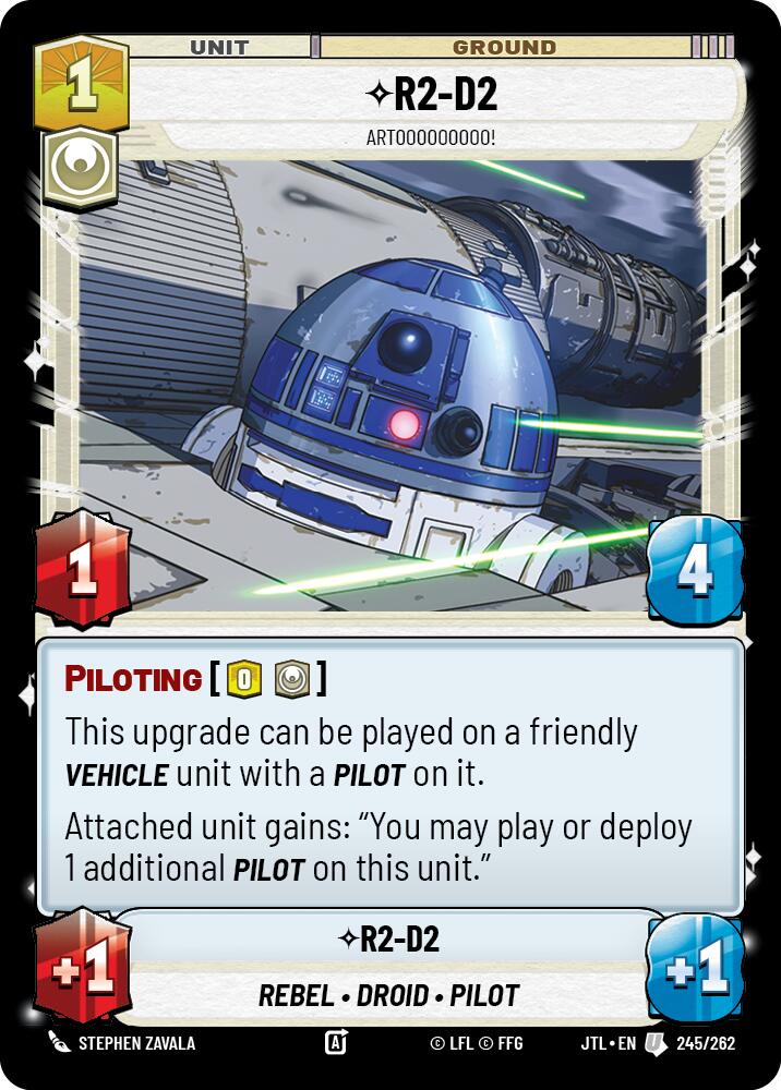R2-D2 - Artooooooooo! (245/262) (245/257) [Jump to Lightspeed] | Odin's Place
