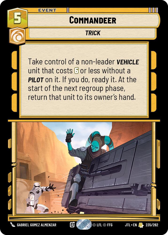 Commandeer (235/262) (235/257) [Jump to Lightspeed] | Odin's Place