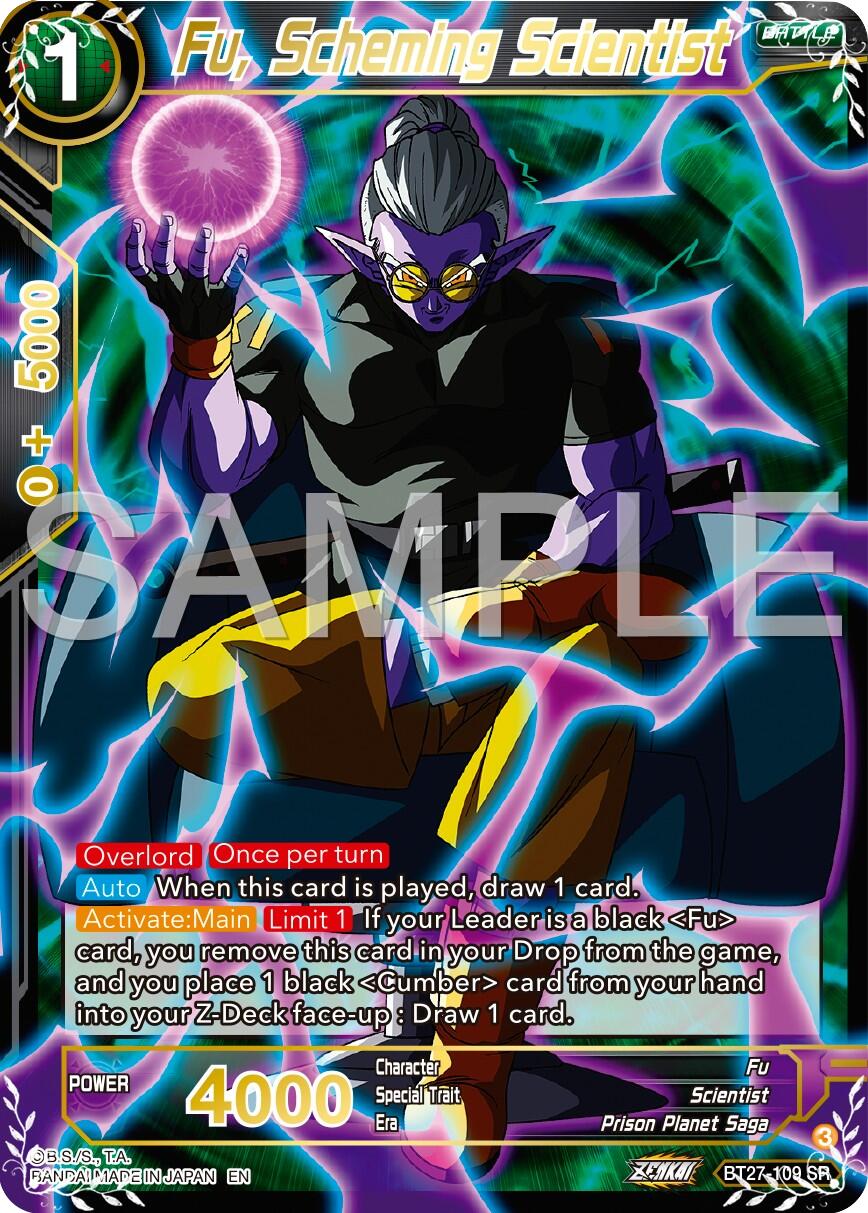 Fu, Scheming Scientist (BT27-109) [History of Z] | Odin's Place