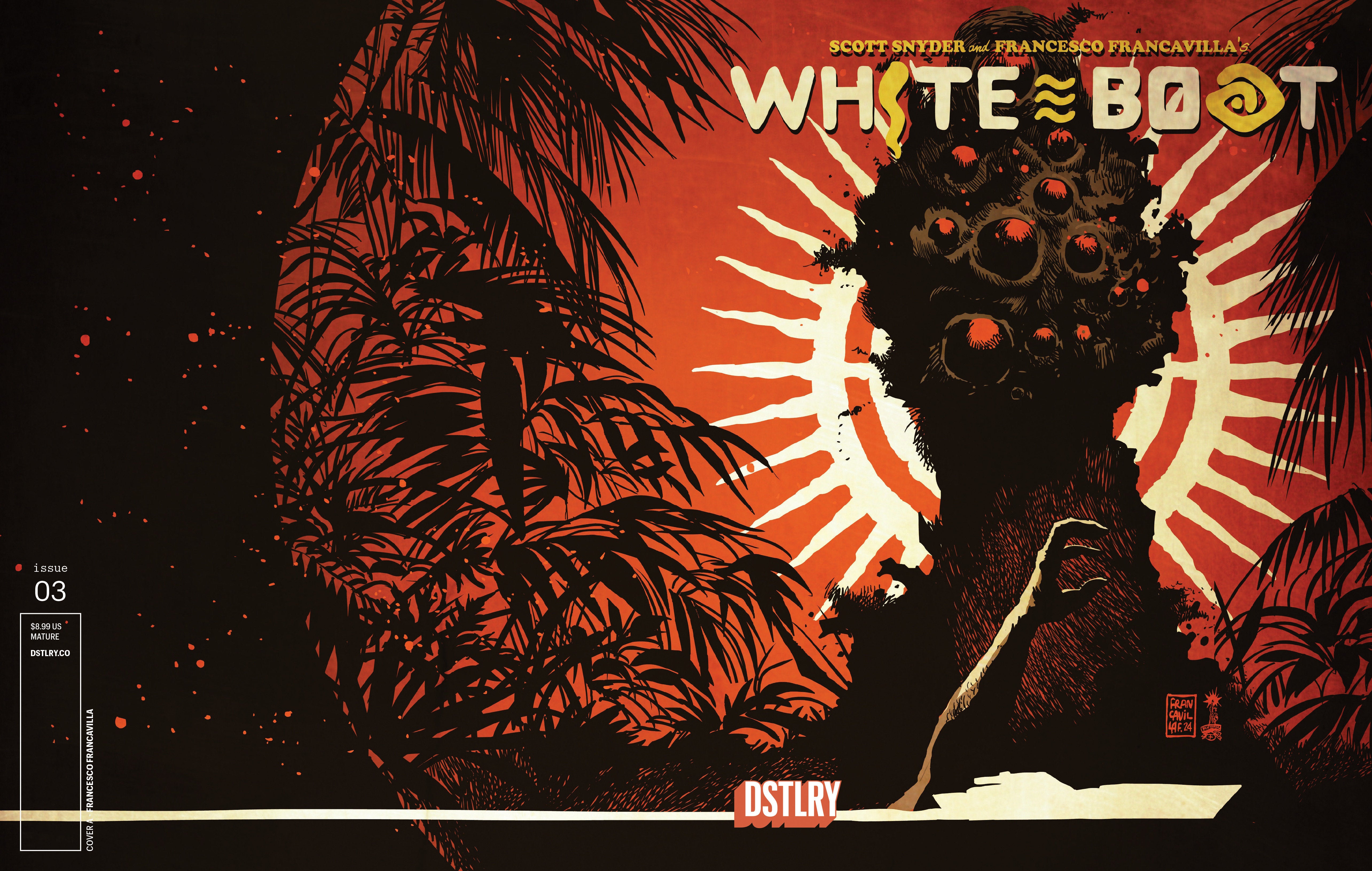 White Boat #3 Cover A Francesco Francavilla | Odin's Place