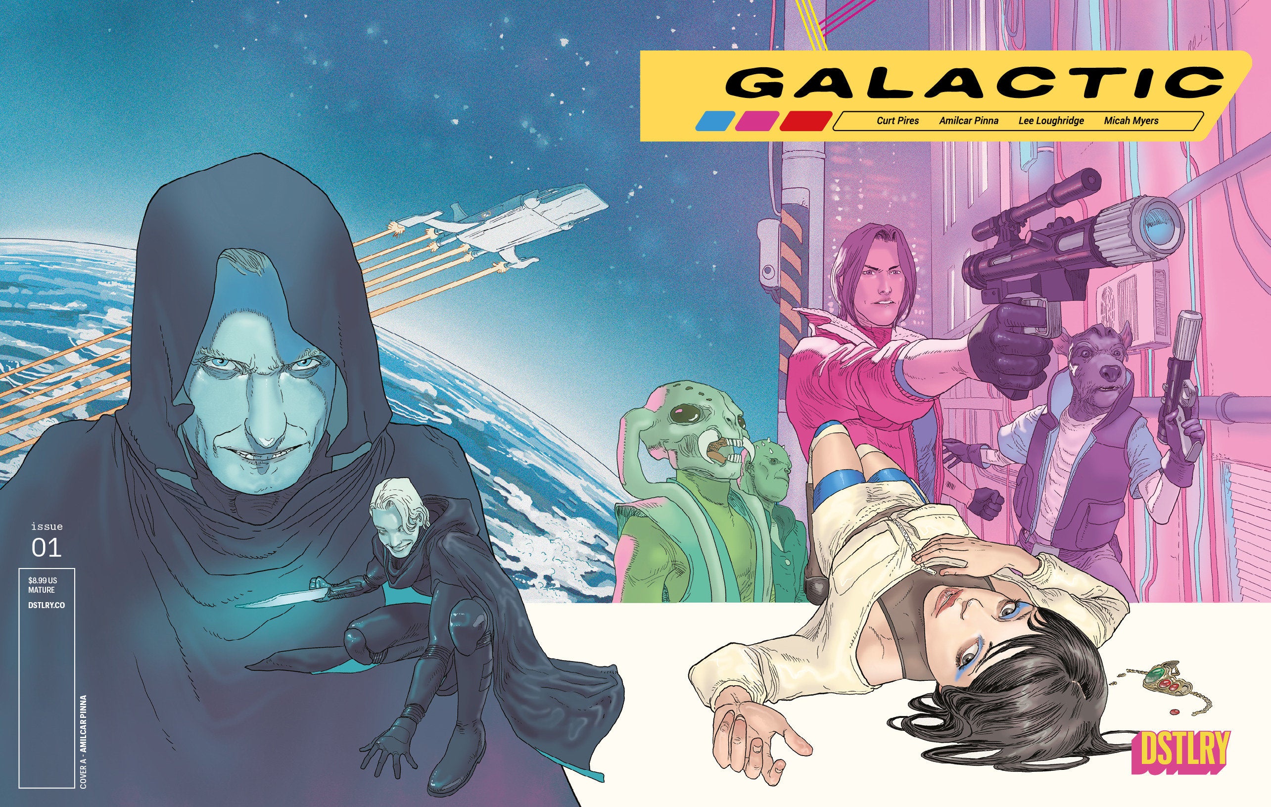 Galactic #1 Cover A Amilcar Pinna | Odin's Place
