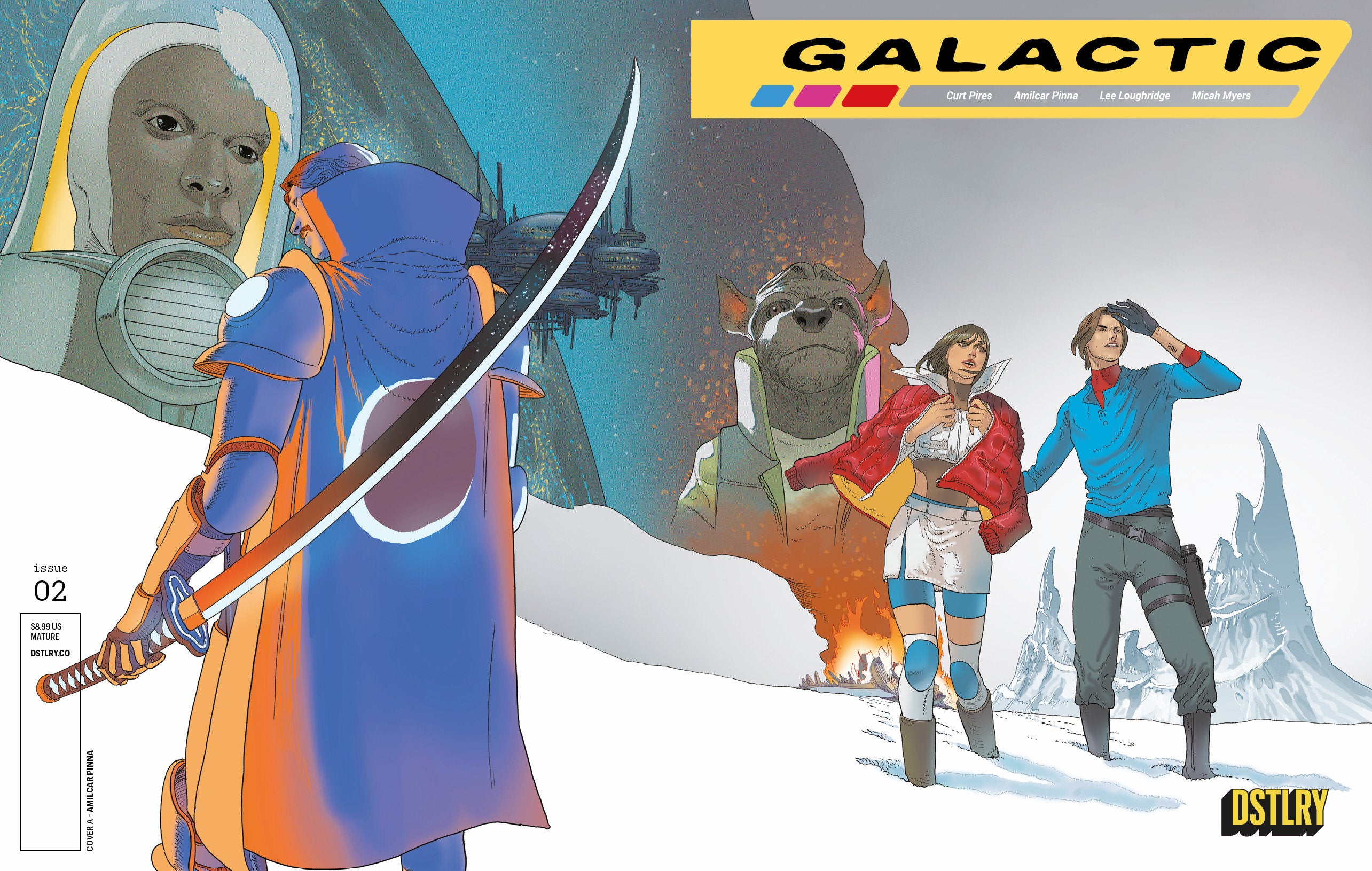 Galactic #2 Cover A Amilcar Pinna | Odin's Place