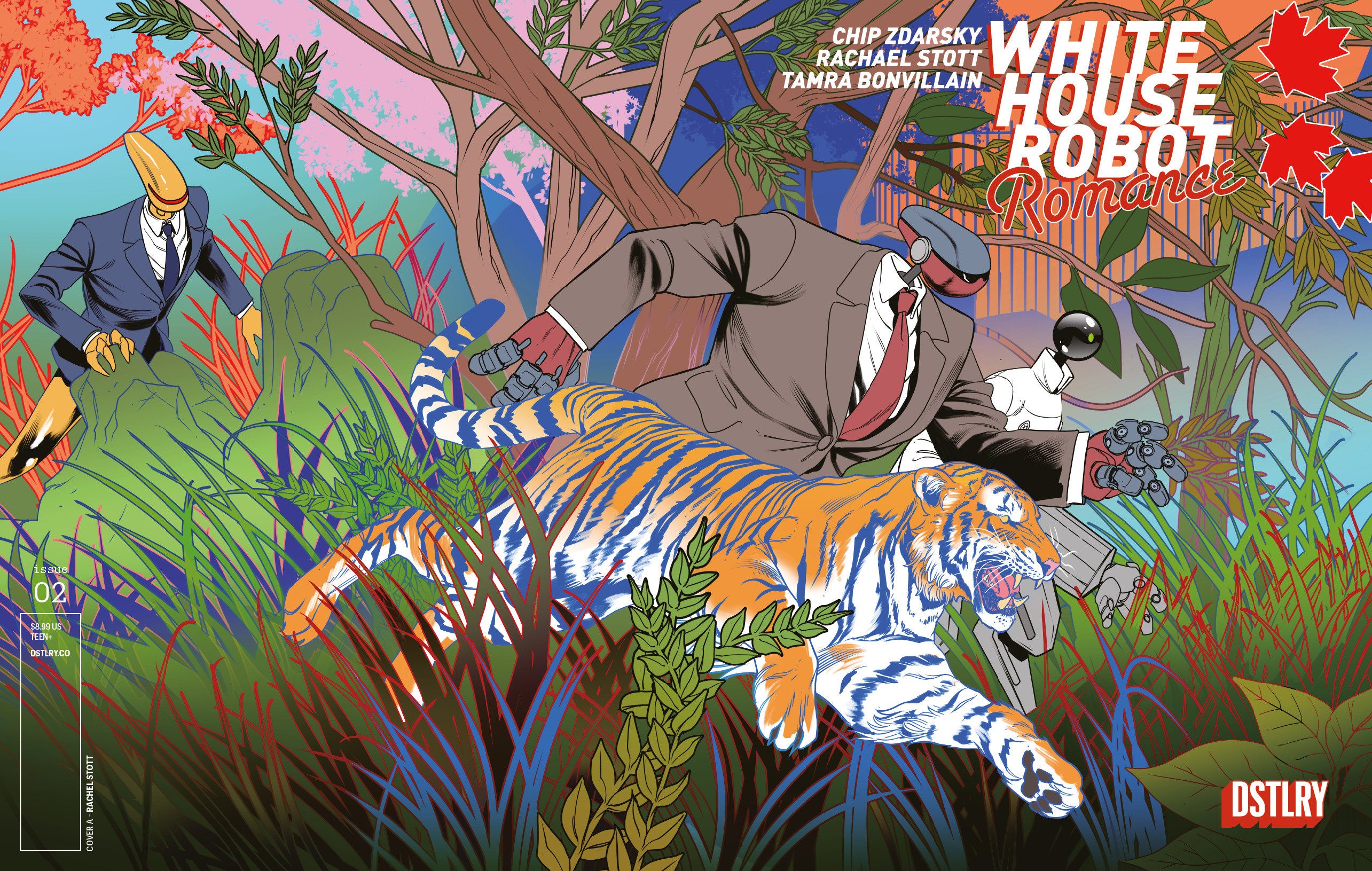 White House Robot Romance #2 Cover A Rachael Stott | Odin's Place