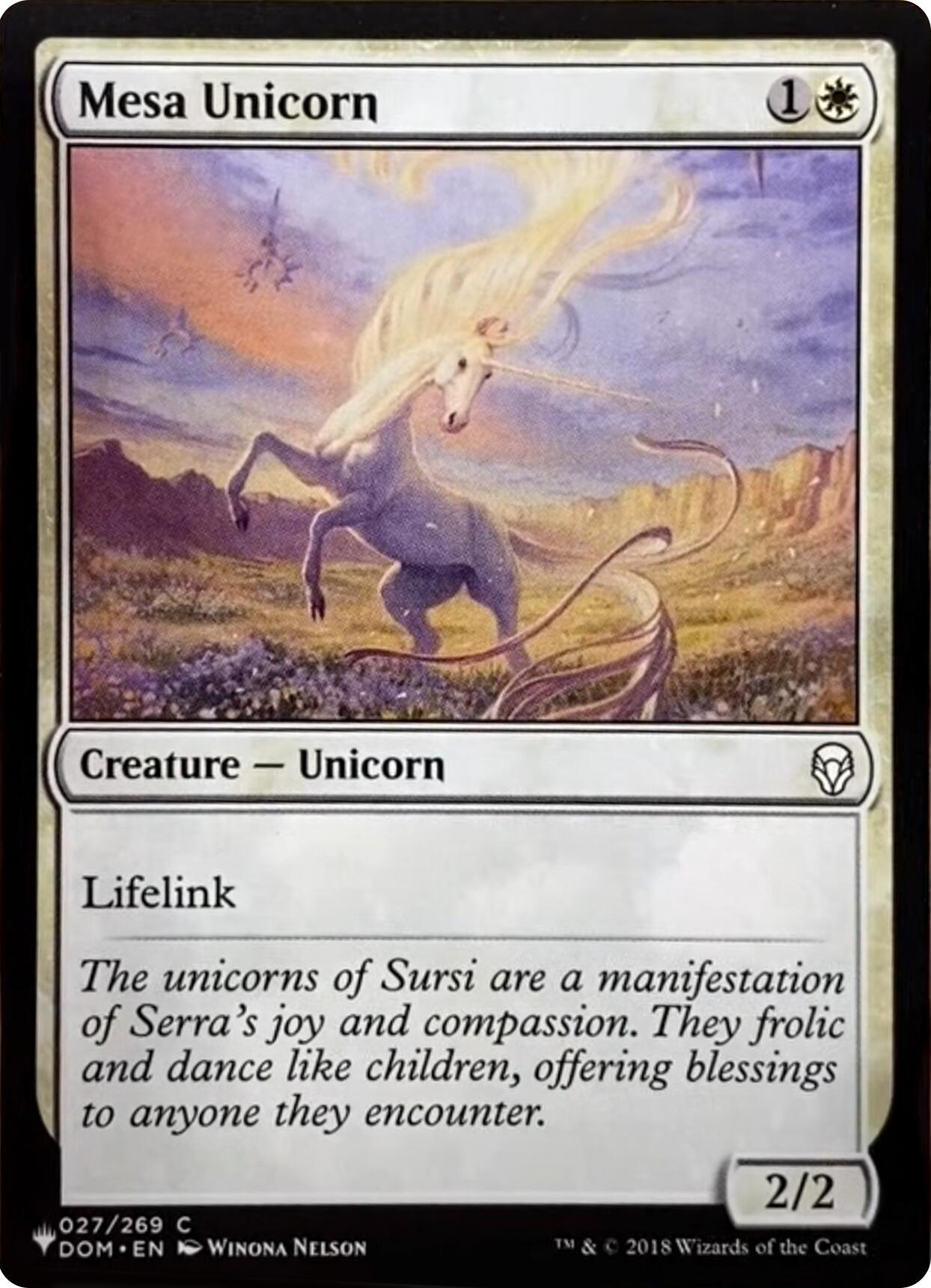 Mesa Unicorn [The List] | Odin's Place