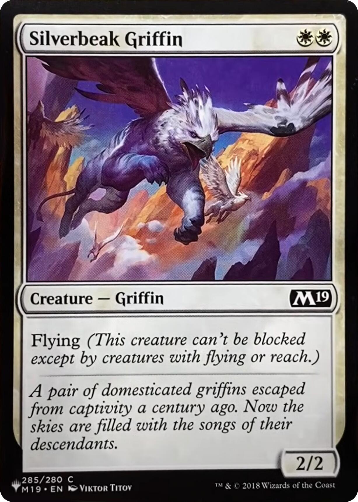 Silverbeak Griffin [The List] | Odin's Place