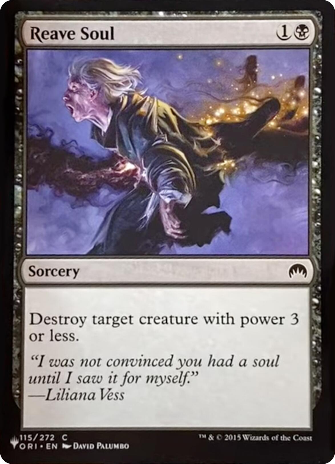 Reave Soul [The List] | Odin's Place