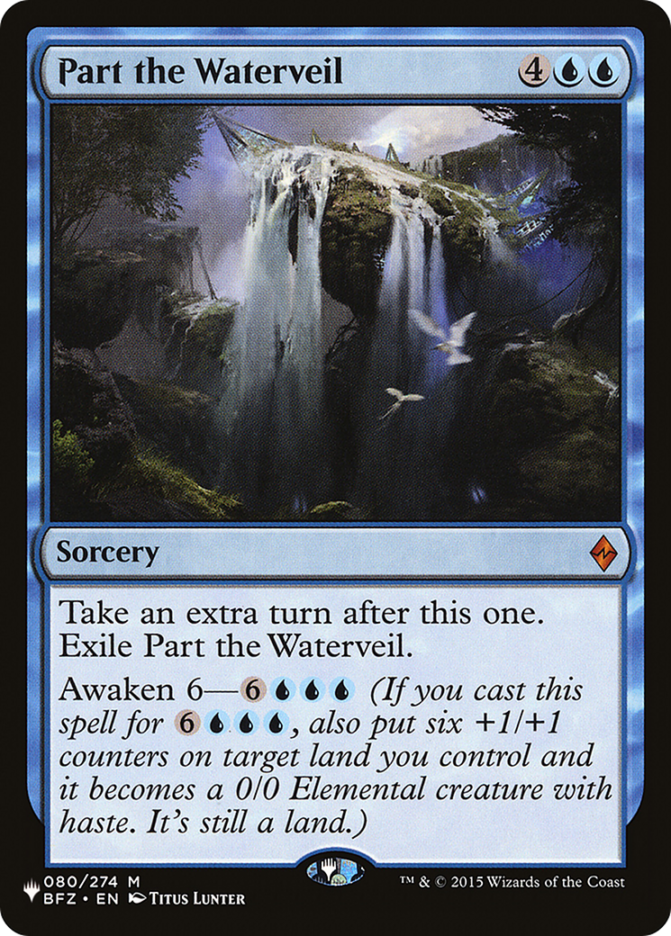Part the Waterveil [The List] | Odin's Place