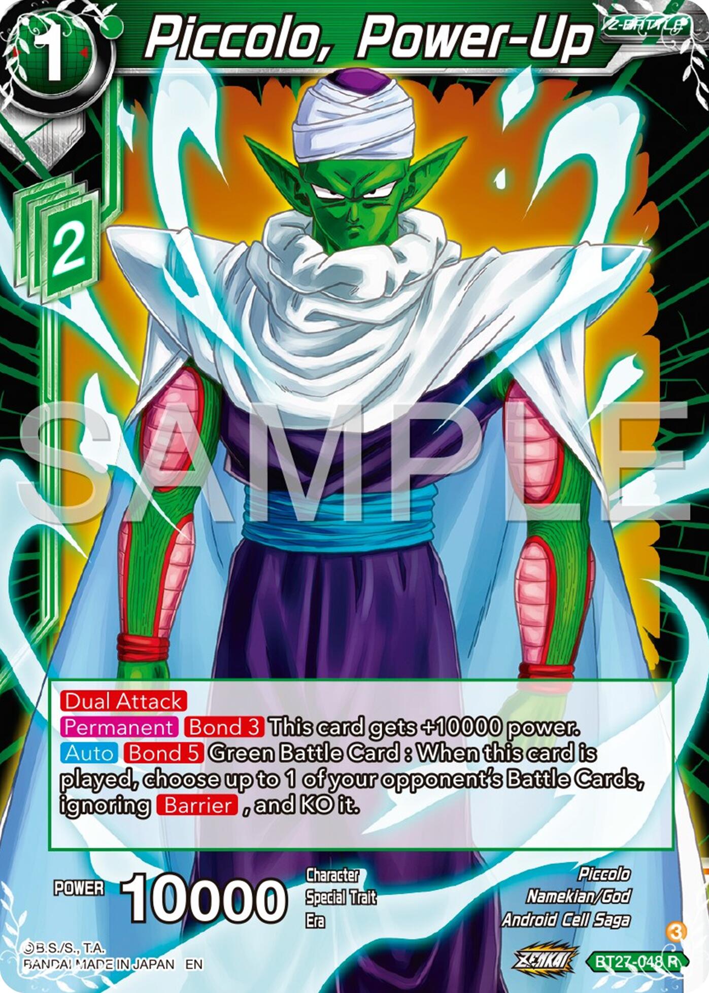 Piccolo, Power-Up (BT27-048) [History of Z] | Odin's Place