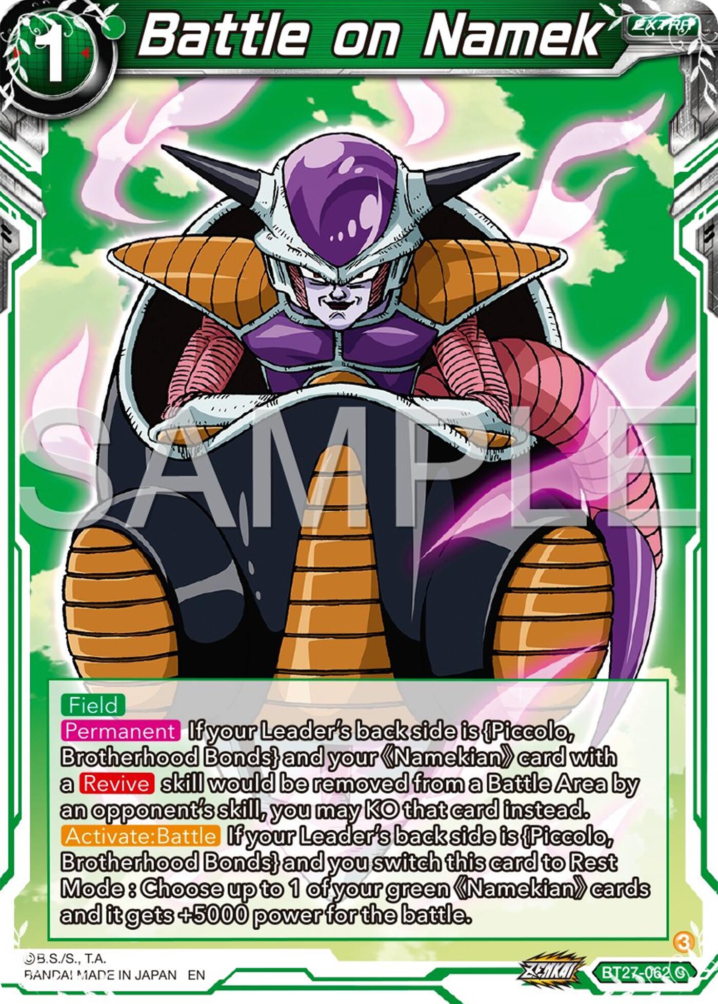Battle on Namek (BT27-062) [History of Z] | Odin's Place