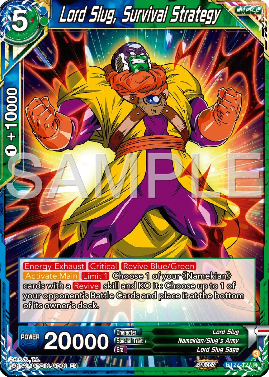 Lord Slug, Survival Strategy (BT27-127) [History of Z] | Odin's Place