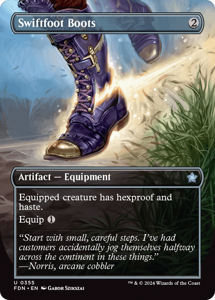 Swiftfoot Boots (Borderless) [Foundations] | Odin's Place