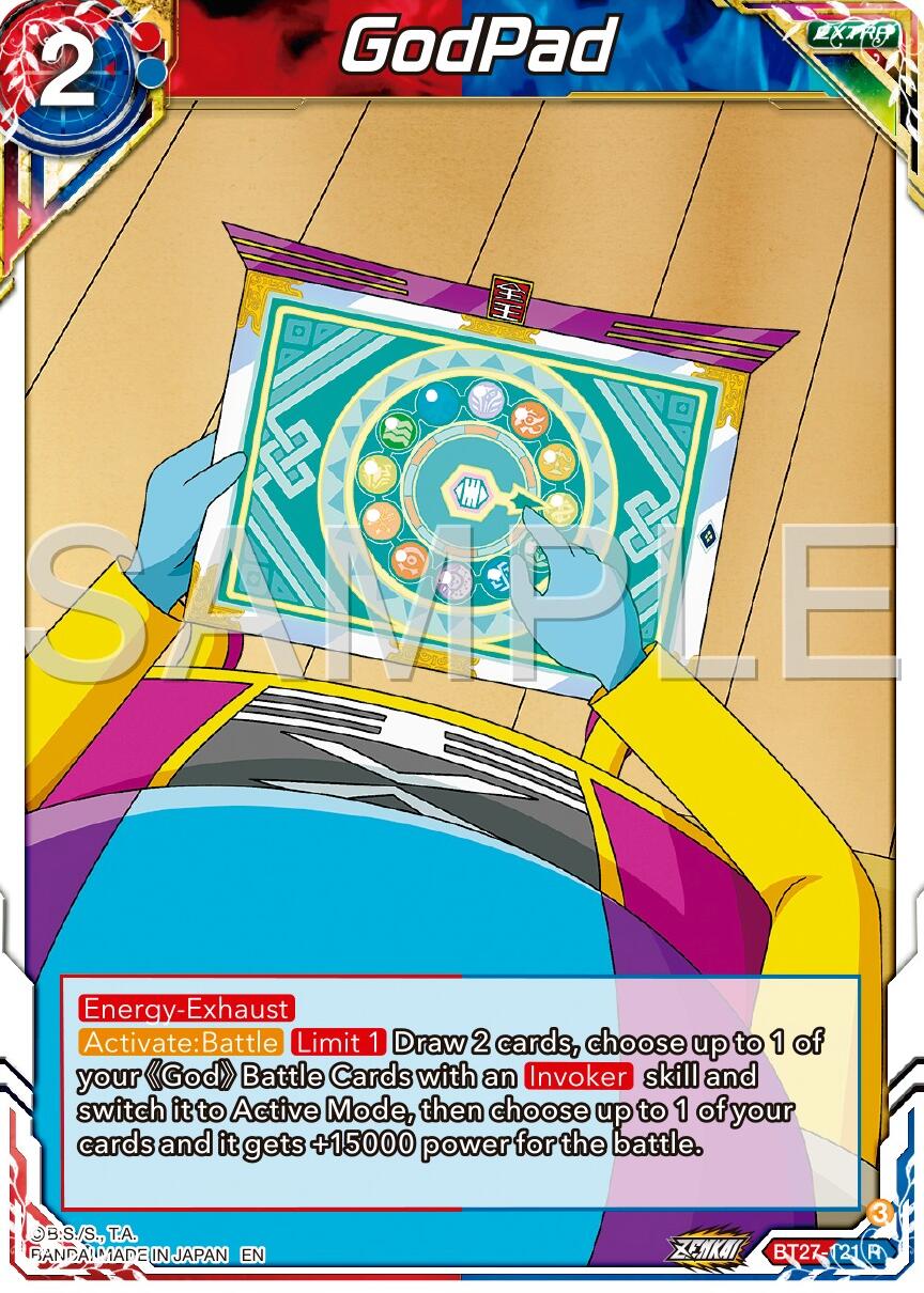 GodPad (BT27-121) [History of Z] | Odin's Place