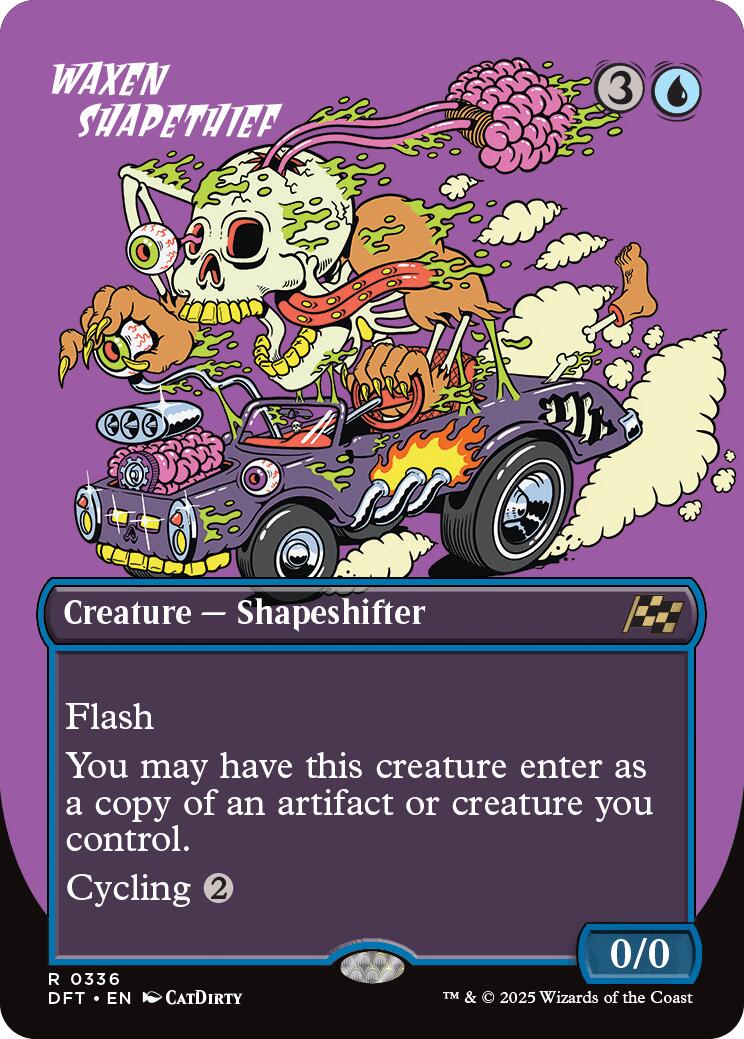 Waxen Shapethief (Borderless) [Aetherdrift] | Odin's Place
