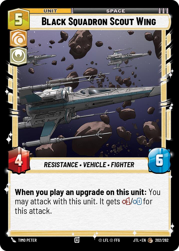 Black Squadron Scout Wing (202/262) (202/257) [Jump to Lightspeed] | Odin's Place