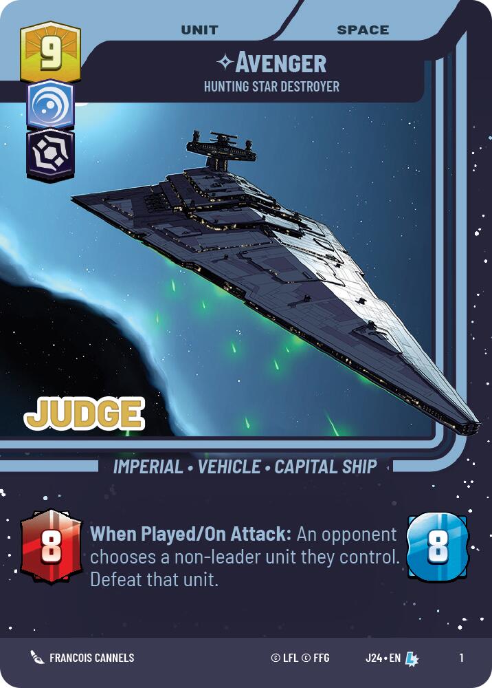 Avenger - Hunting Star Destroyer (1) (1) [Judge Promos] | Odin's Place