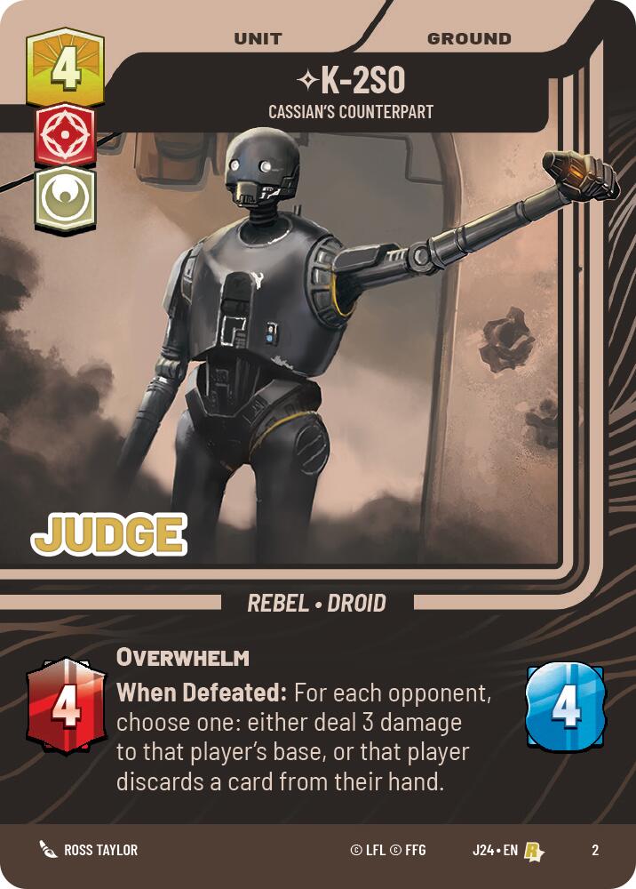 K-2SO - Cassian's Counterpart (2) (2) [Judge Promos] | Odin's Place