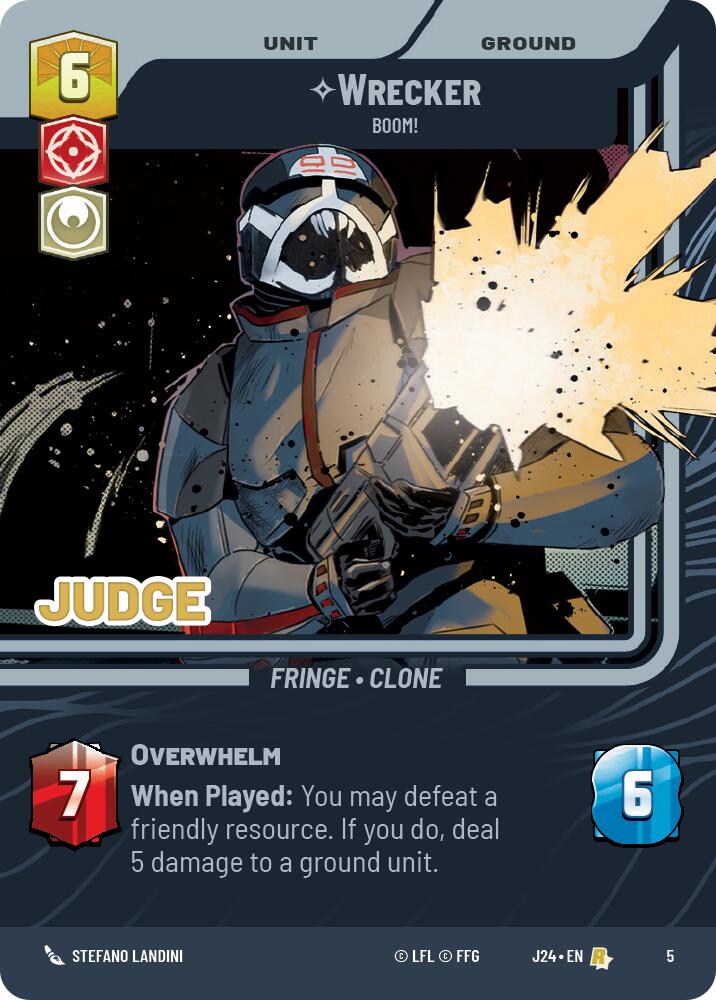 Wrecker - Boom! (5) (5) [Judge Promos] | Odin's Place
