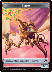 Servo // Thopter (0009) Double-Sided Token [Aetherdrift Tokens] | Odin's Place