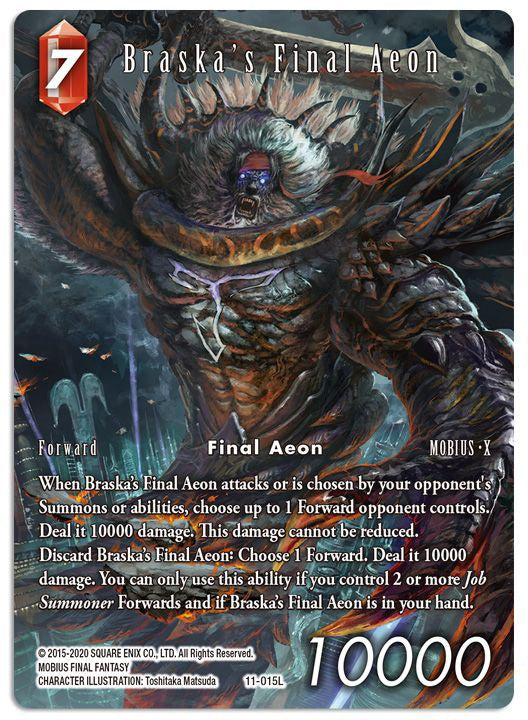 Braska's Final Aeon (Full Art) [Opus XI Promo Cards] | Odin's Place