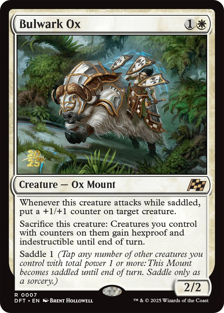 Bulwark Ox [Aetherdrift Prerelease Promos] | Odin's Place