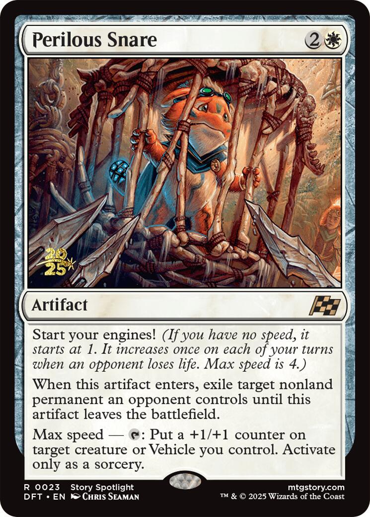 Perilous Snare [Aetherdrift Prerelease Promos] | Odin's Place