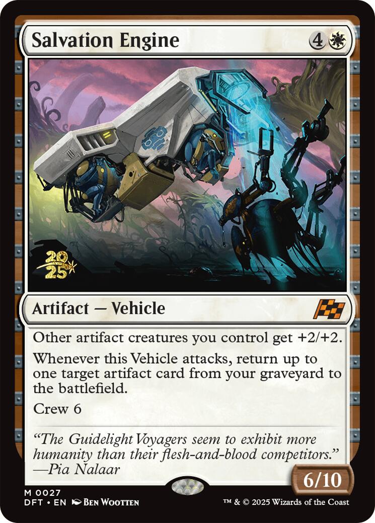 Salvation Engine [Aetherdrift Prerelease Promos] | Odin's Place