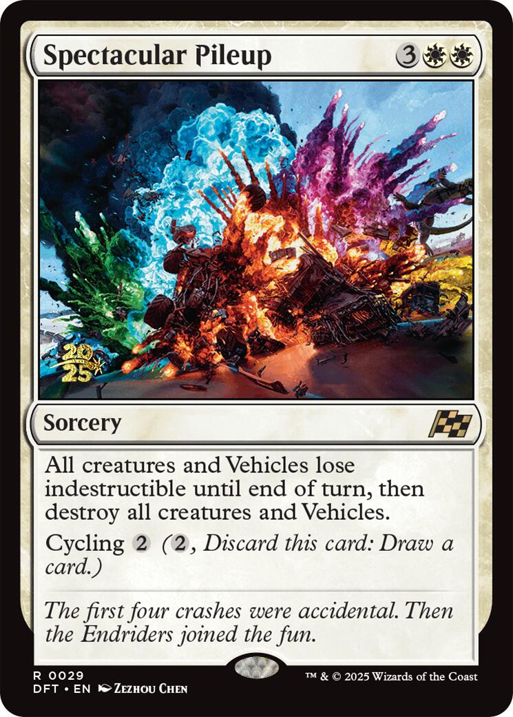 Spectacular Pileup [Aetherdrift Prerelease Promos] | Odin's Place