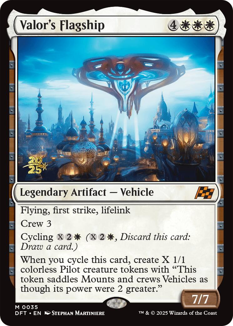 Valor's Flagship [Aetherdrift Prerelease Promos] | Odin's Place