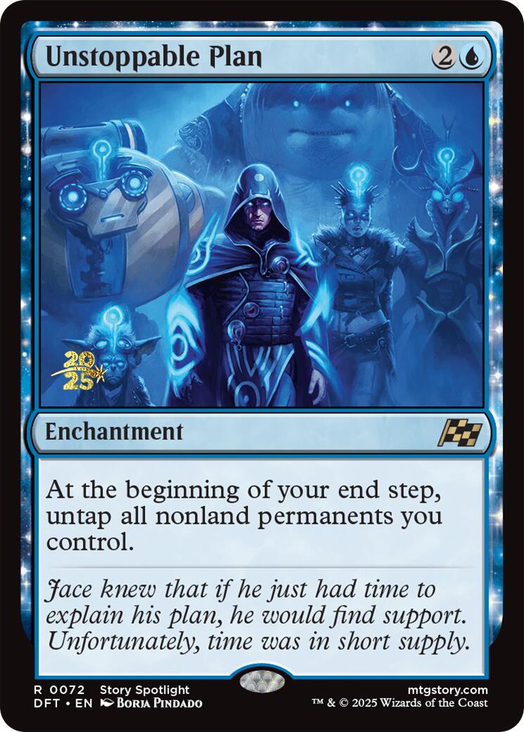 Unstoppable Plan [Aetherdrift Prerelease Promos] | Odin's Place