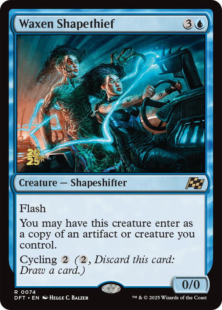 Waxen Shapethief [Aetherdrift Prerelease Promos] | Odin's Place