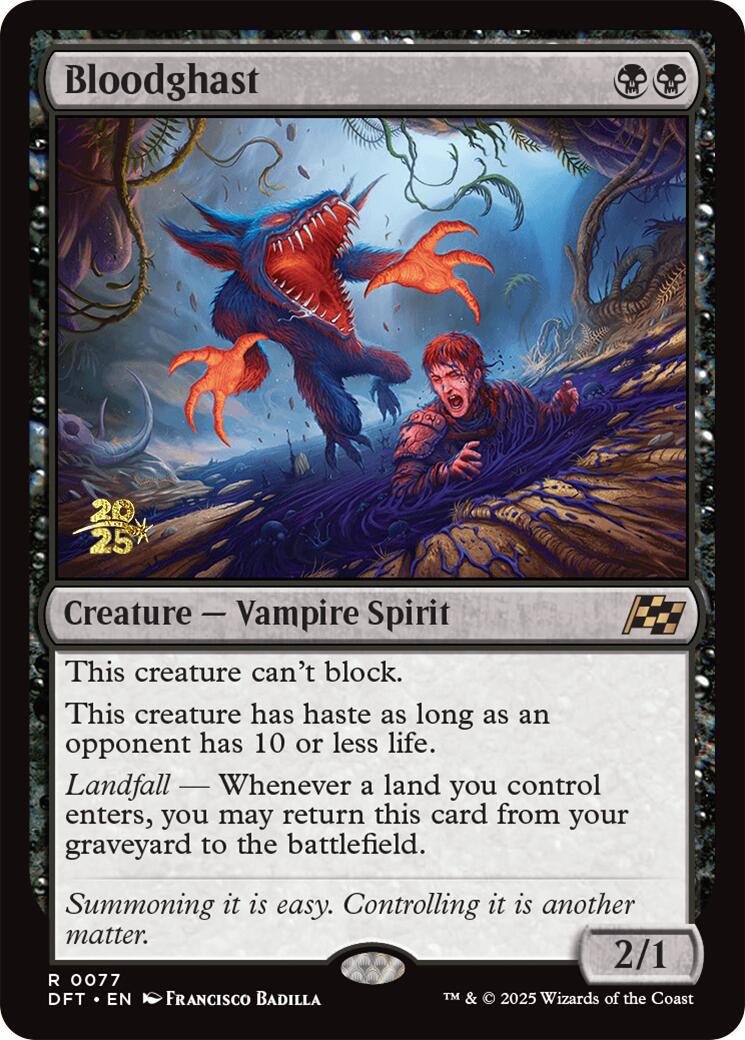 Bloodghast [Aetherdrift Prerelease Promos] | Odin's Place