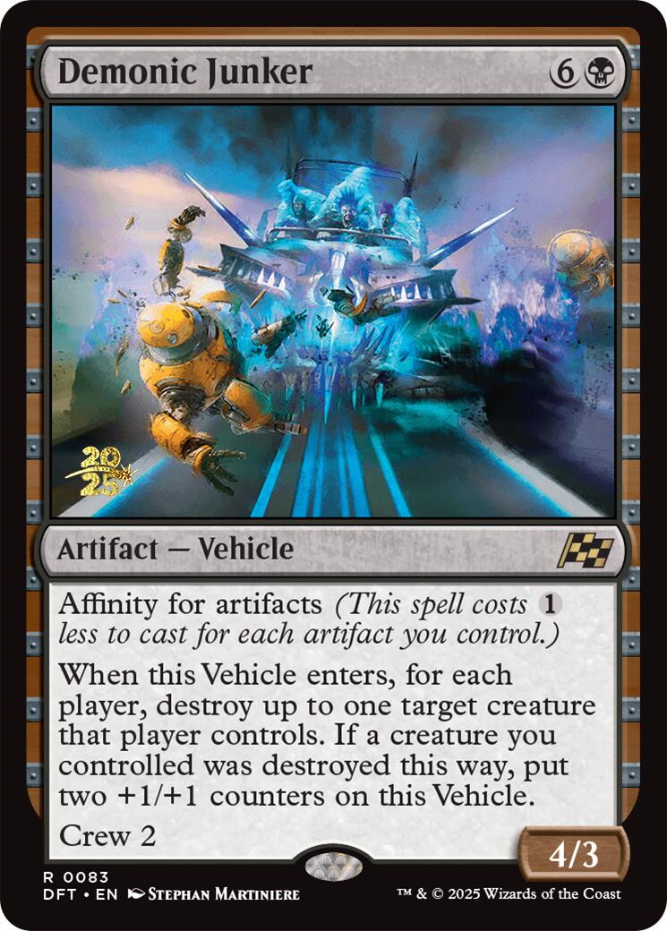 Demonic Junker [Aetherdrift Prerelease Promos] | Odin's Place