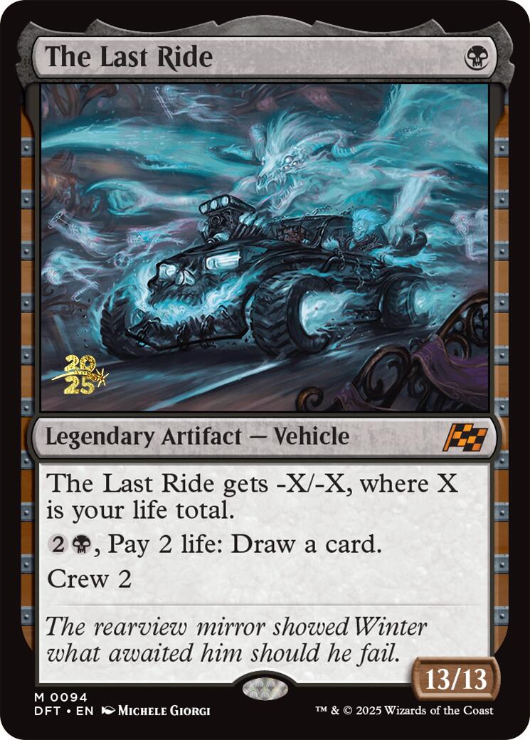 The Last Ride [Aetherdrift Prerelease Promos] | Odin's Place