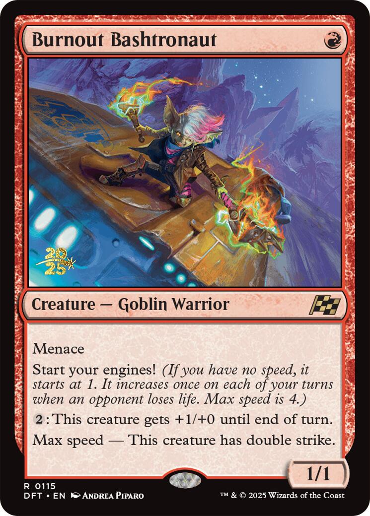 Burnout Bashtronaut [Aetherdrift Prerelease Promos] | Odin's Place