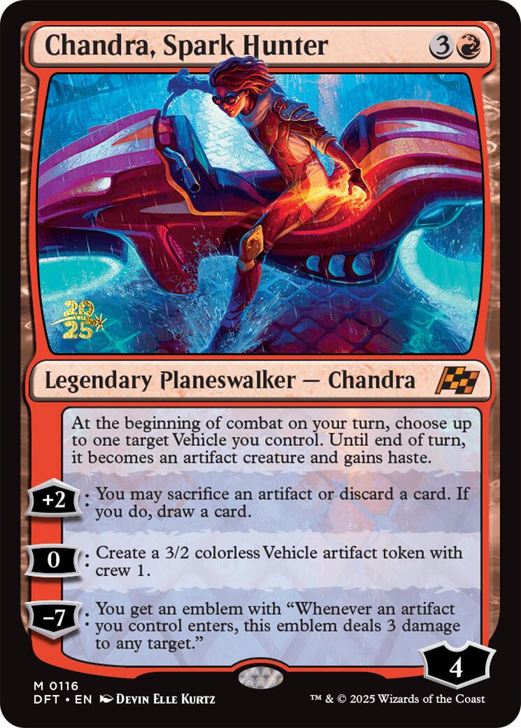 Chandra, Spark Hunter [Aetherdrift Prerelease Promos] | Odin's Place