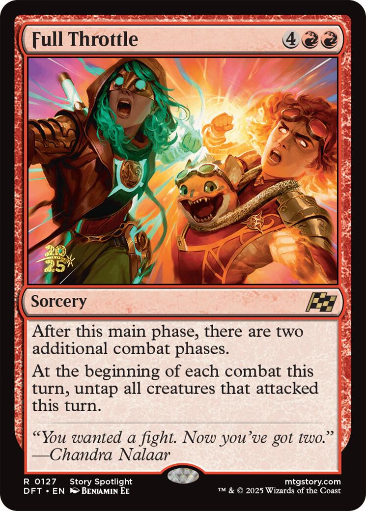 Full Throttle [Aetherdrift Prerelease Promos] | Odin's Place